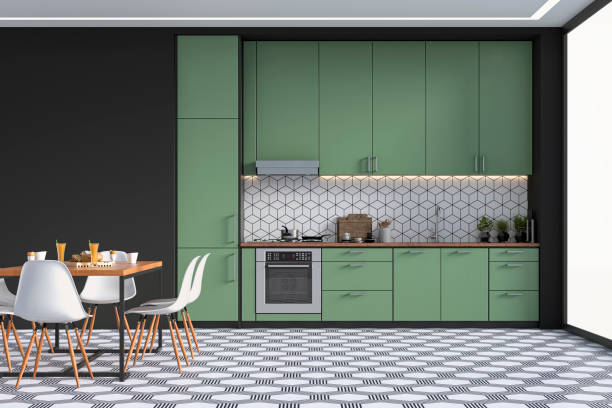 Green cabinets | Floor Boys