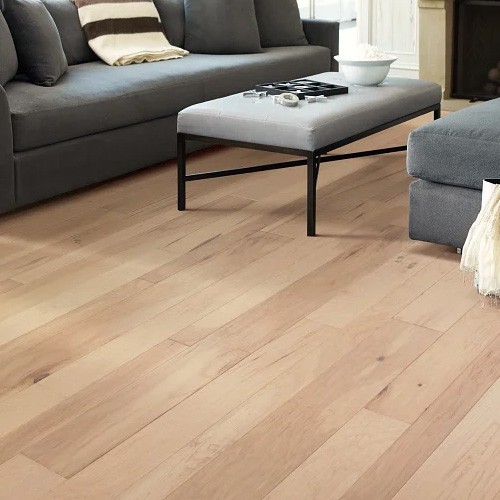 Mixed width hardwood flooring