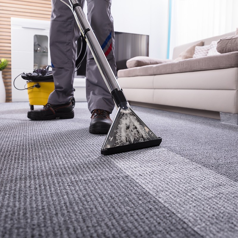 Carpet floor cleaning